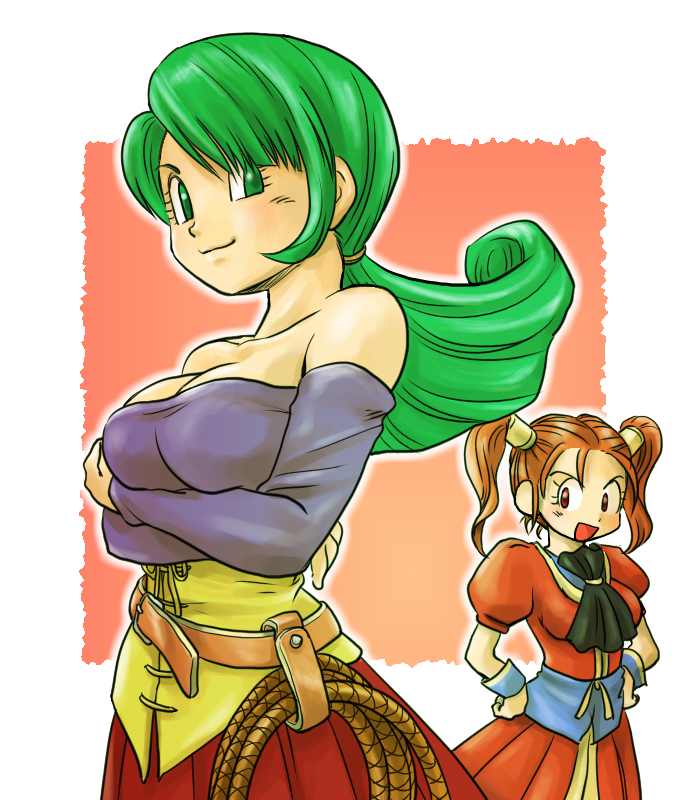 jessica albert and yukke (dragon quest and 1 more) drawn by pekuchin_(pekuchin_3)