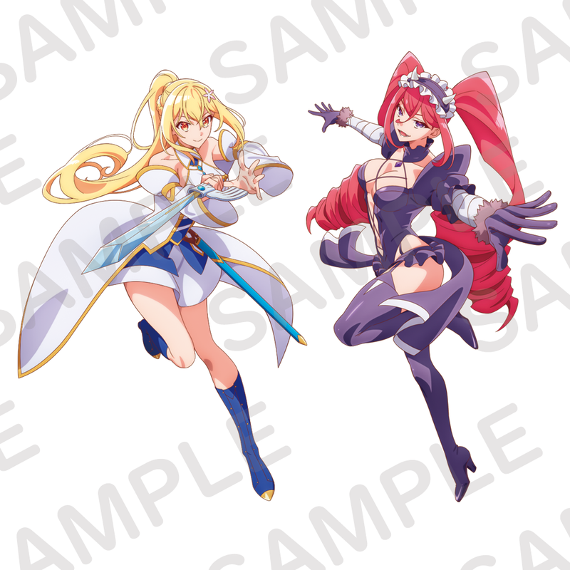 lena floria and dratena belbury (hazure skill "kinomi master": skill no mi (tabetara shinu) wo mugen ni taberareru you ni natta ken ni tsuite) drawn by miyadani_risa