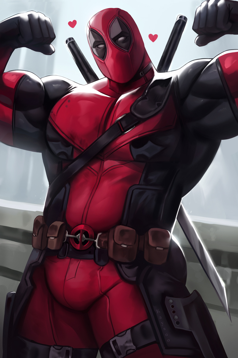 deadpool (marvel and 3 more) drawn by kaysuoae