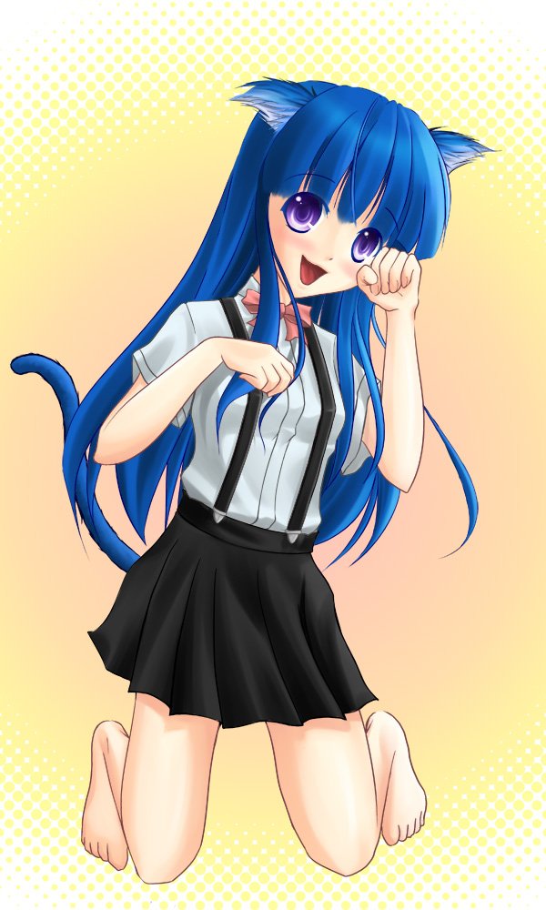 furude rika (higurashi no naku koro ni) drawn by chibimame