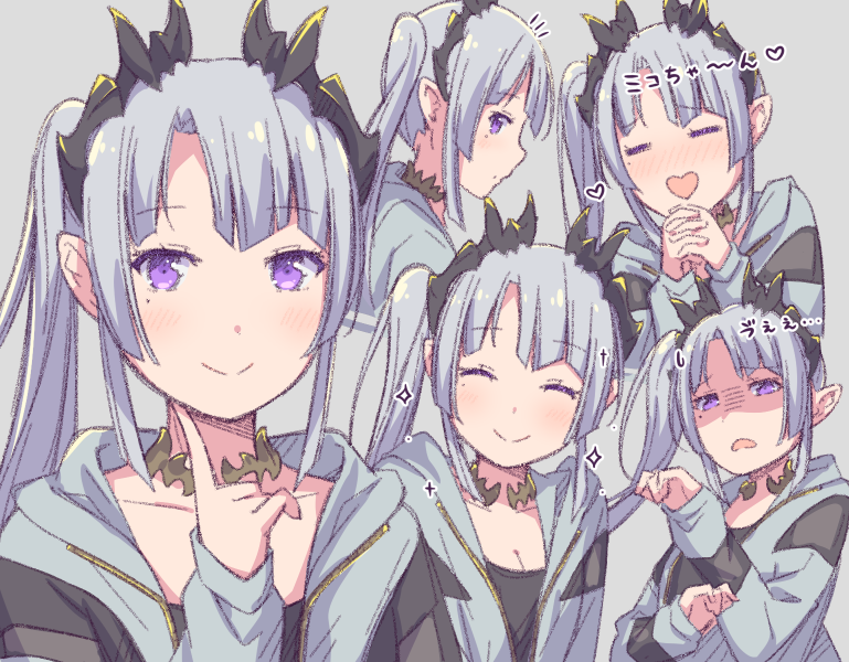 sougetsu eli (nanashi inc. and 1 more) drawn by ayasaka