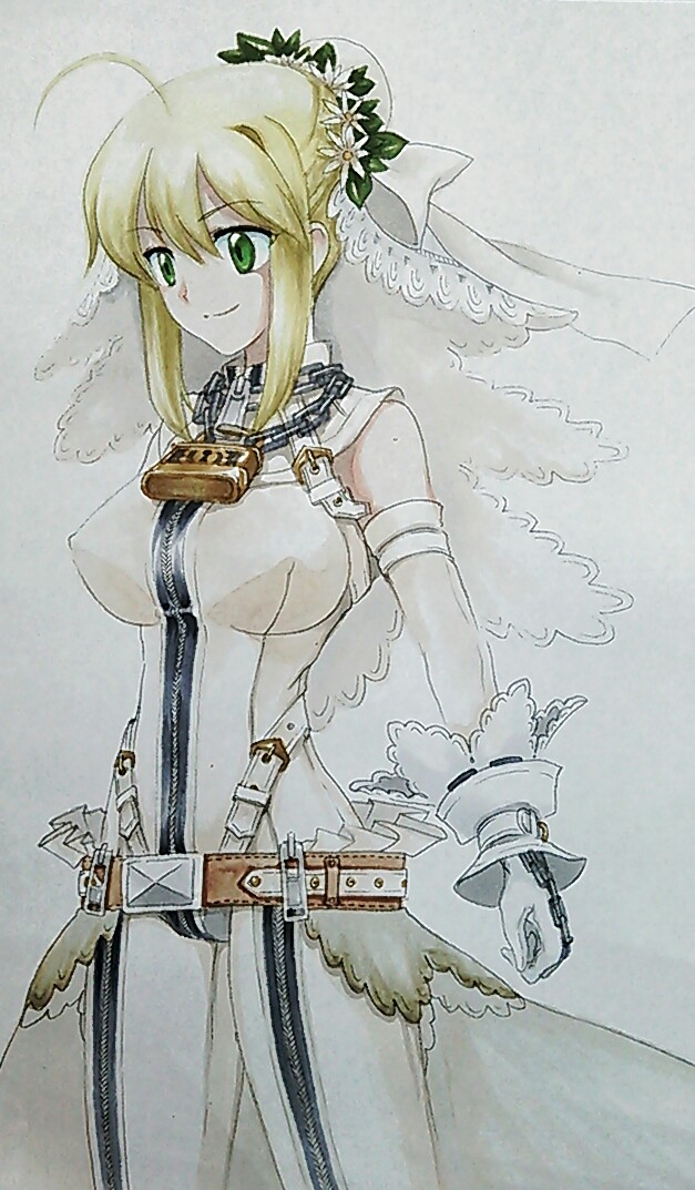 nero claudius (fate and 2 more) drawn by shu_(loveeater)