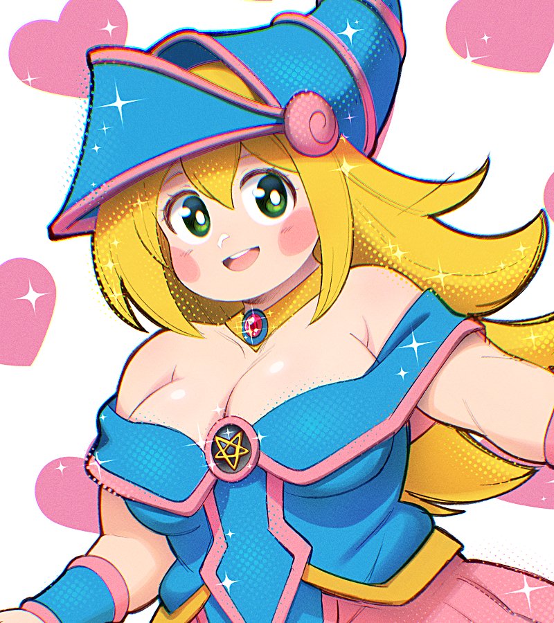 dark magician girl (yu-gi-oh! and 1 more) drawn by cloudxmoe