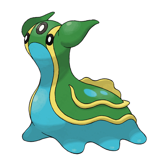 gastrodon (pokemon and 1 more) drawn by sugimori_ken