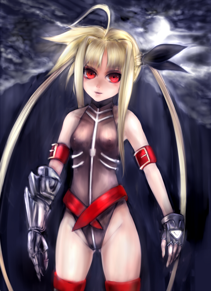 fate testarossa (lyrical nanoha and 1 more) drawn by girlsay