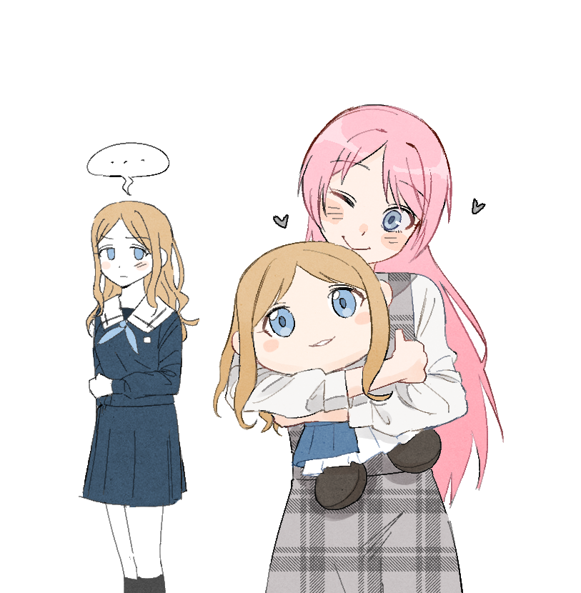 chihaya anon and nagasaki soyo (bang dream! and 1 more) drawn by s0y0ring