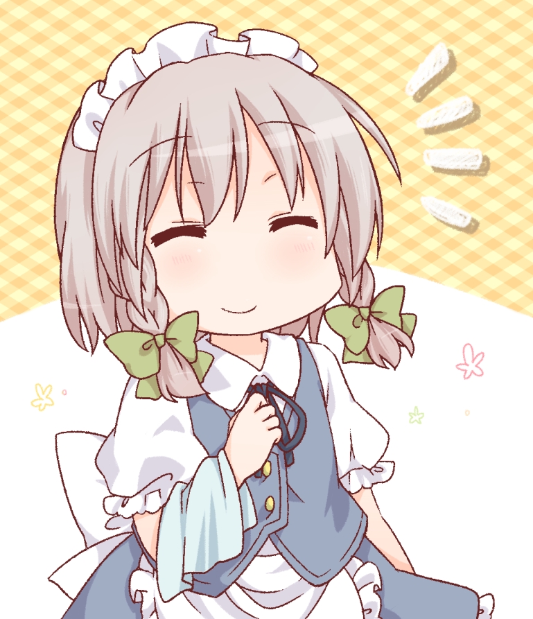 izayoi sakuya (touhou and 1 more) drawn by daitirumoesu