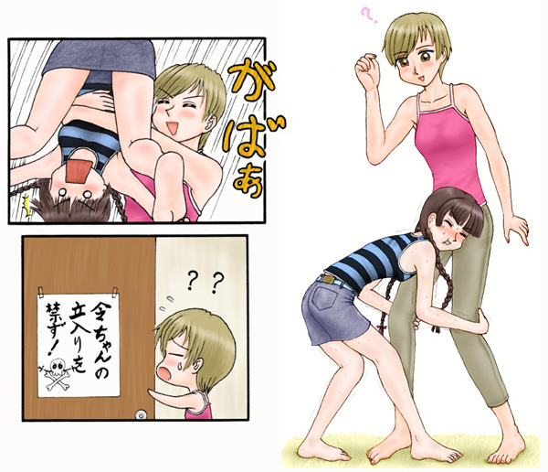 shimazu yoshino and hasekura rei (maria-sama ga miteru) drawn by pure-c