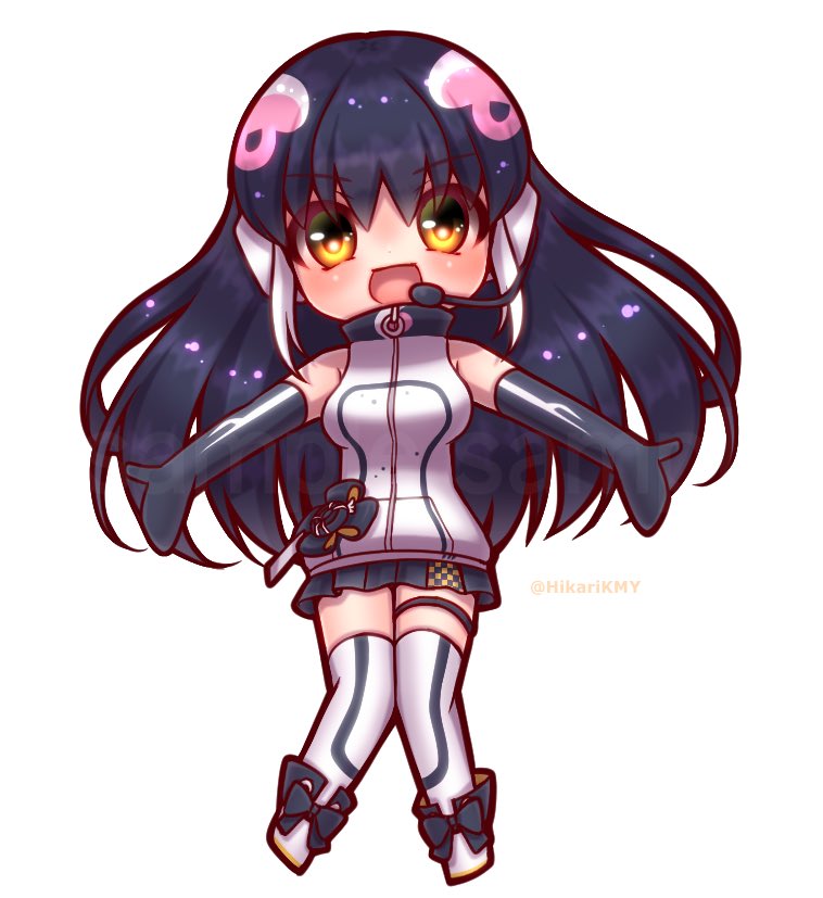 african penguin (kemono friends and 1 more) drawn by hikarikmy