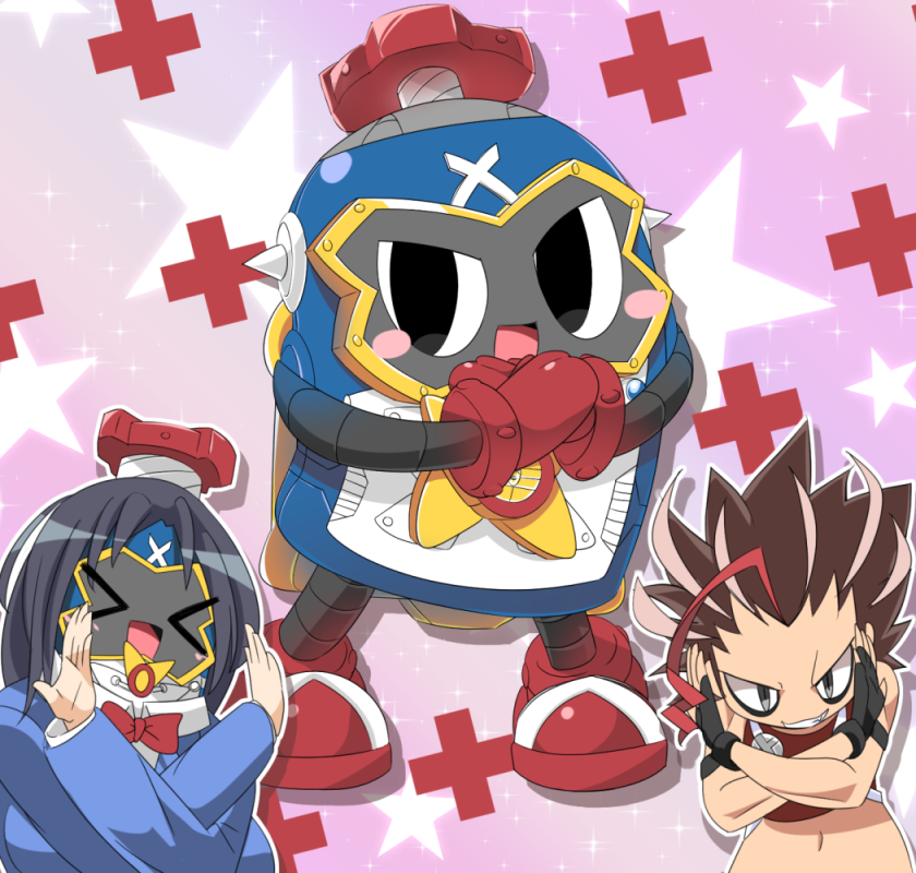 heybot, peyket, and chigiru chigiru (heybot!) drawn by lets0020