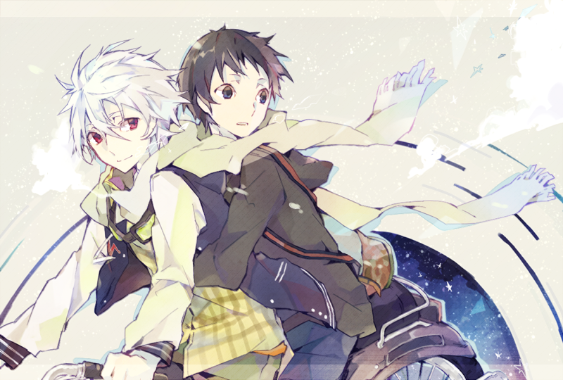 ikari shinji and nagisa kaworu (neon genesis evangelion and 1 more) drawn by izu_(10zn)