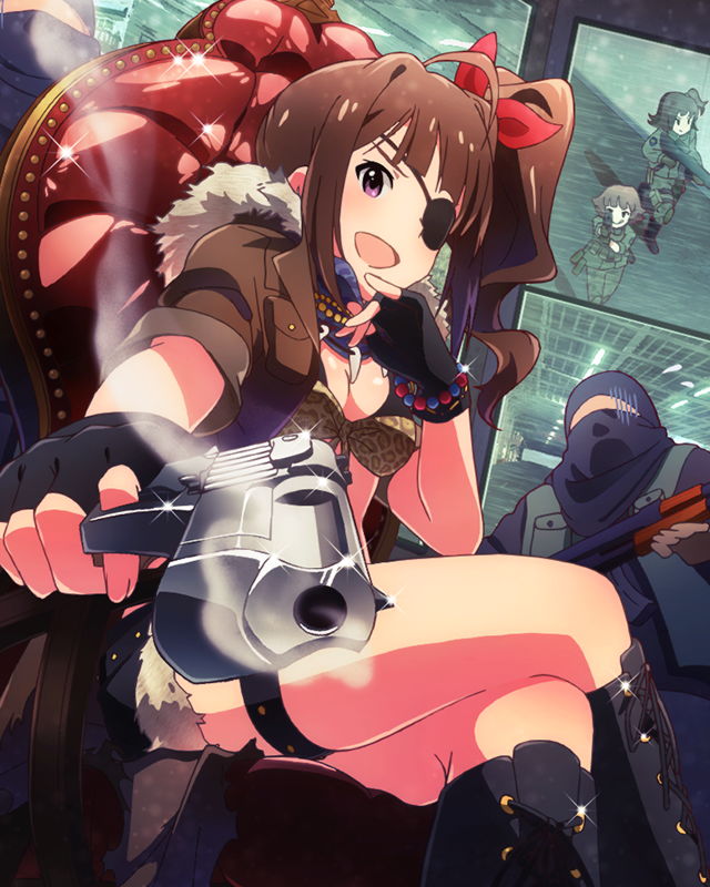 yokoyama nao, kasuga mirai, and nonohara akane (idolmaster and 1 more)