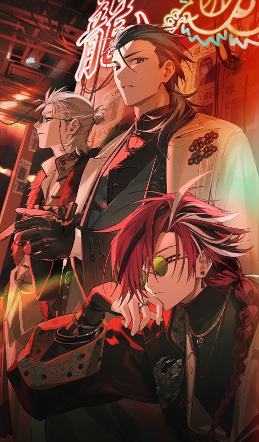 oryou, takeda shingen, takasugi shinsaku, and sakamoto ryouma (fate and 1 more) drawn by itefu