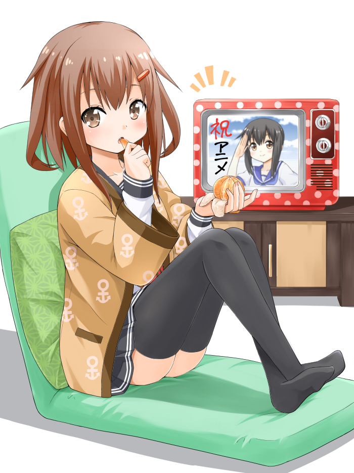 fubuki and ikazuchi (kantai collection) drawn by fujishima_shinnosuke