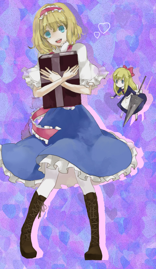 alice margatroid and shanghai doll (touhou) drawn by slash_(syrh3ee)