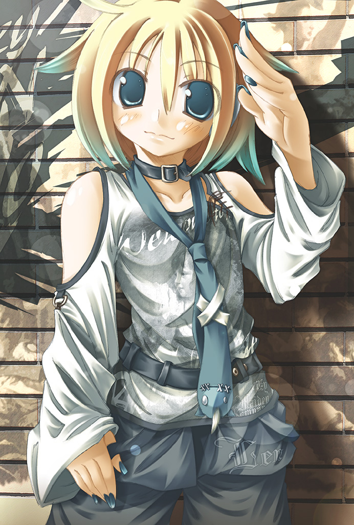kagamine len (vocaloid) drawn by yamada_yuuki_(cmc_strayfield)
