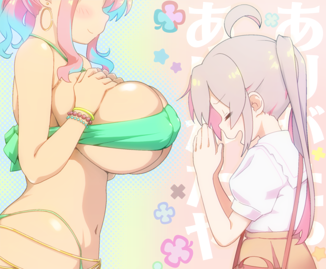 oyama mahiro and hozuki kaede (onii-chan wa oshimai!) drawn by mackeypi&tokiya