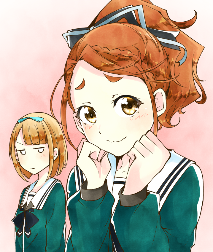 saito nicole and kono miyako (22/7) drawn by trefle_r