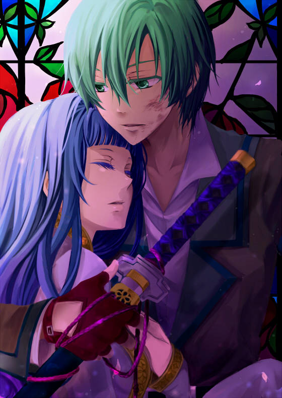 spada belforma and ange serena (tales of and 1 more) drawn by ichihara_misaki