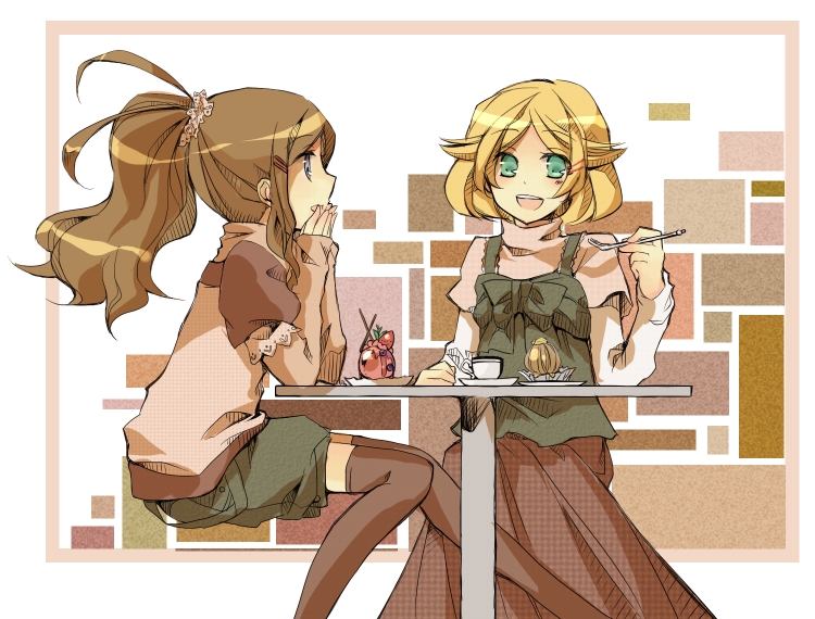 hilda and bianca (pokemon and 1 more) drawn by meisa_(poker4)
