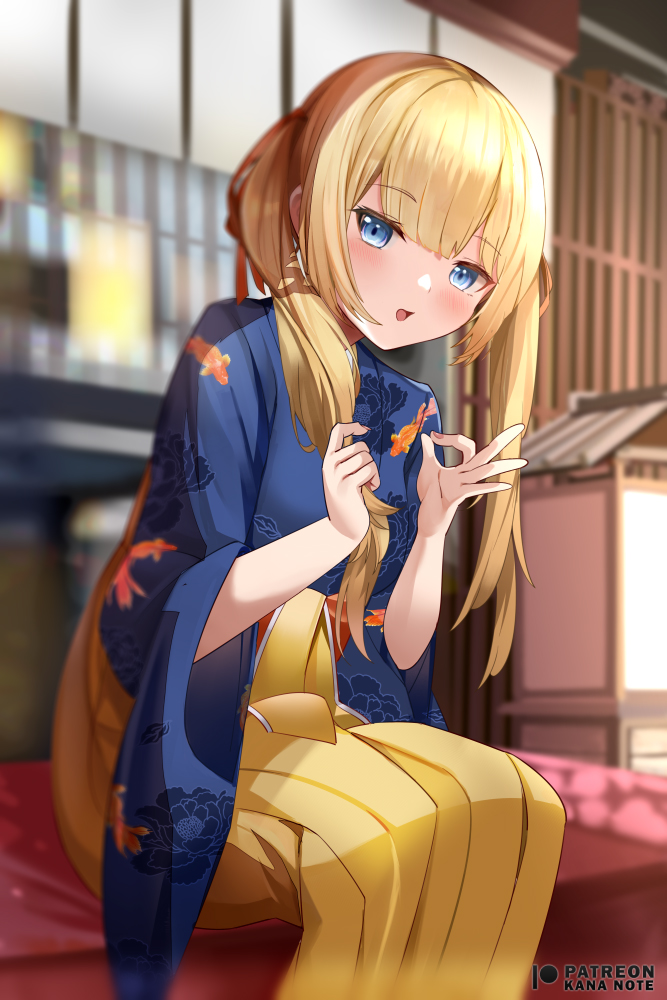 watson amelia (hololive and 1 more) drawn by mujinbensin