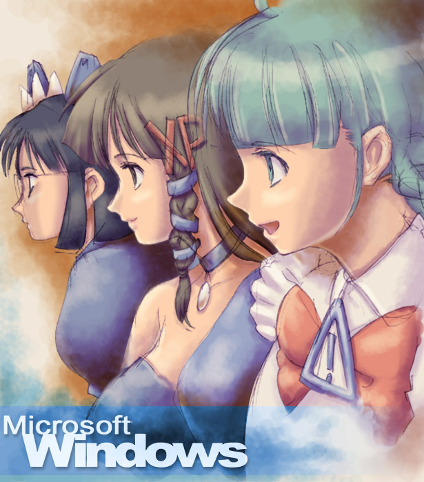 xp-tan, me-tan, and 2k-tan (os-tan and 1 more) drawn by nac_(nac_na_kobeya)