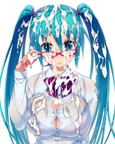 hatsune miku (vocaloid and 1 more) drawn by hisasi