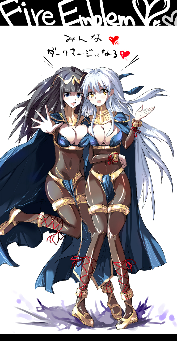 tharja and micaiah (fire emblem and 2 more) drawn by echizen_(hvcv)