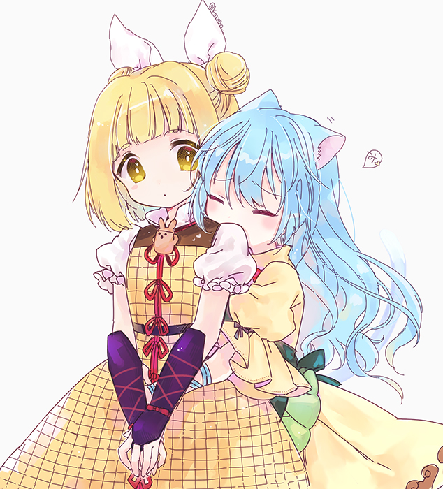 haniyasushin keiki and joutouguu mayumi (touhou) drawn by biyon
