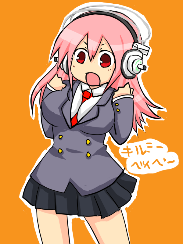 super sonico (nitroplus and 1 more) drawn by yoru-tuki-sizuku