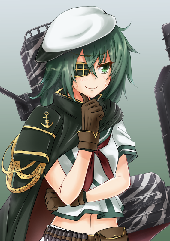 kiso and kiso kai ni (kantai collection) drawn by anti_(untea9)