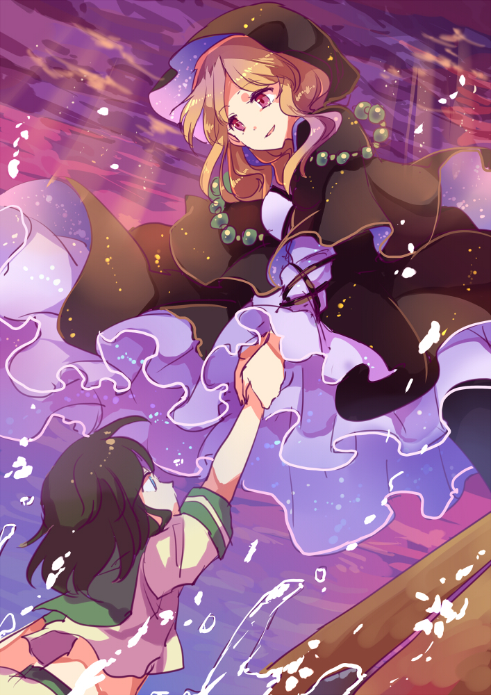 hijiri byakuren and murasa minamitsu (touhou) drawn by yetworldview_kaze