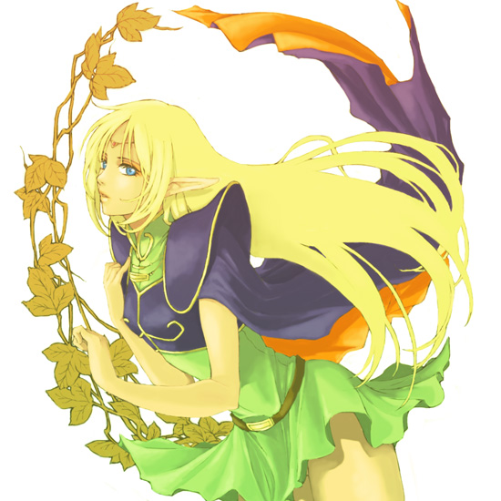 deedlit (record of lodoss war) drawn by koma_kiri_aoko