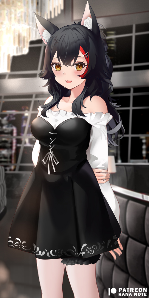 ookami mio (hololive) drawn by mujinbensin