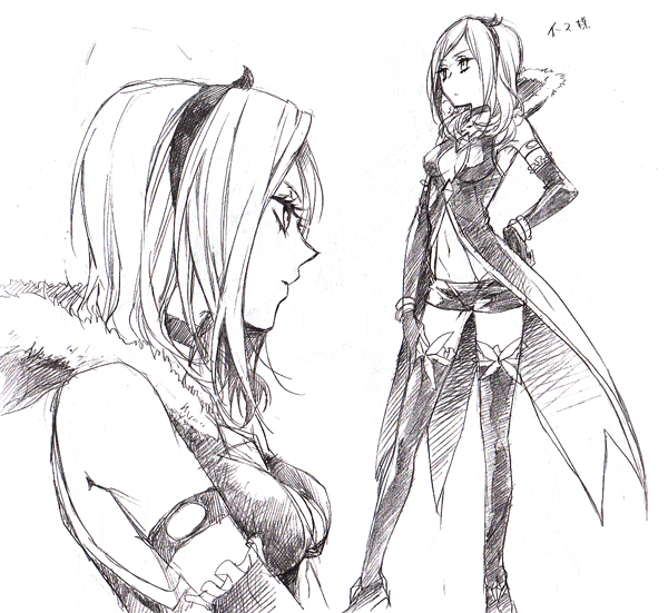 higashi setsuna and eas (precure and 1 more) drawn by nakagawa_waka