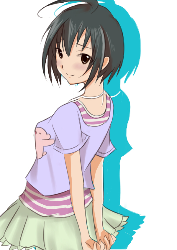 kohinata miho (idolmaster and 1 more) drawn by asahi_takasu