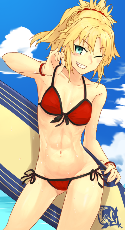 mordred (fate and 2 more) drawn by i-pan