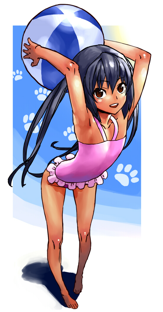 nakano azusa (k-on!) drawn by hijiki_(b-stroke)