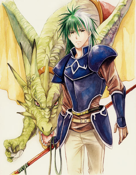 heath and hyperion (fire emblem and 1 more) drawn by agahari