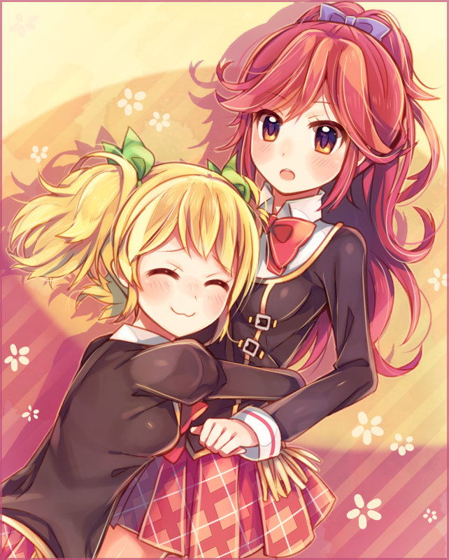 saegusa kii and otoshiro seira (aikatsu!) drawn by yuiki_yuu