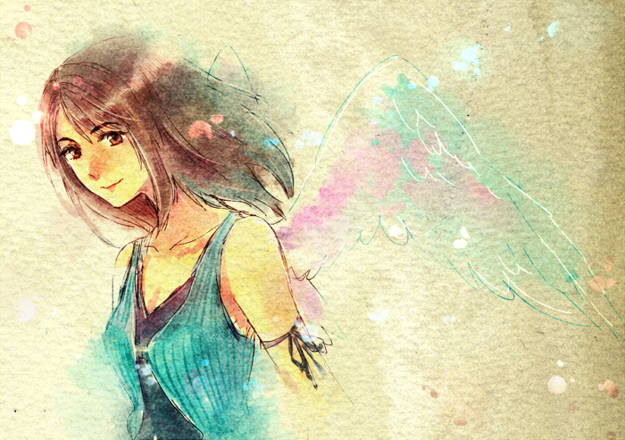 rinoa heartilly (final fantasy and 1 more) drawn by takanamushi
