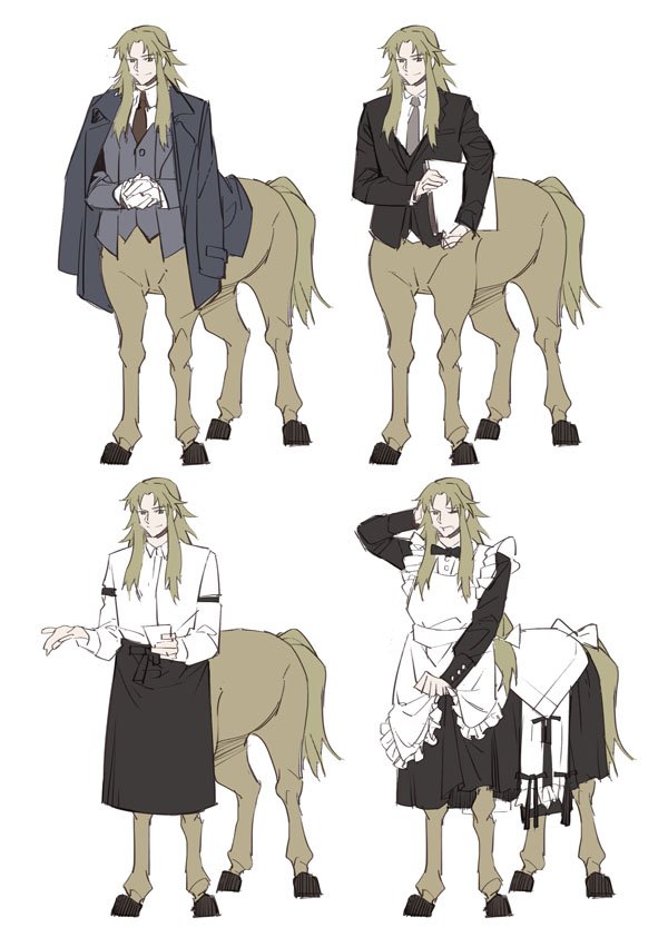 chiron (fate and 1 more) drawn by guttia