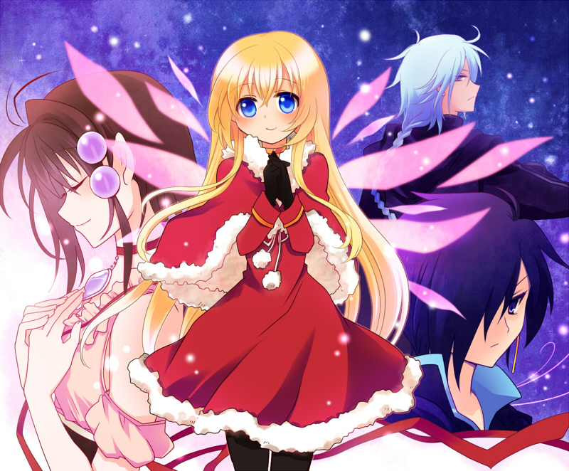 colette brunel, reala, judas, and veigue lungberg (tales of and 4 more) drawn by miyu_(matsunohara)
