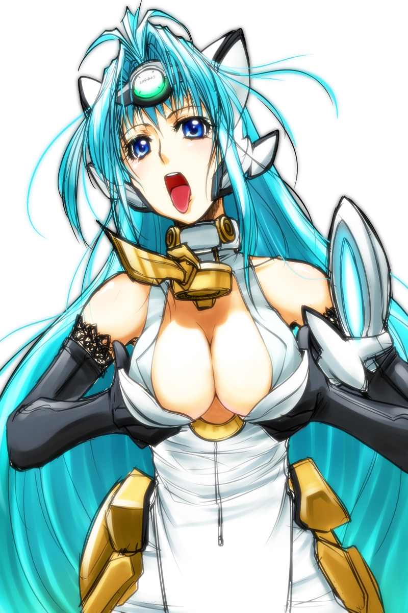 kos-mos and kos-mos ver. 4 (xenosaga and 1 more) drawn by slug_(artist)