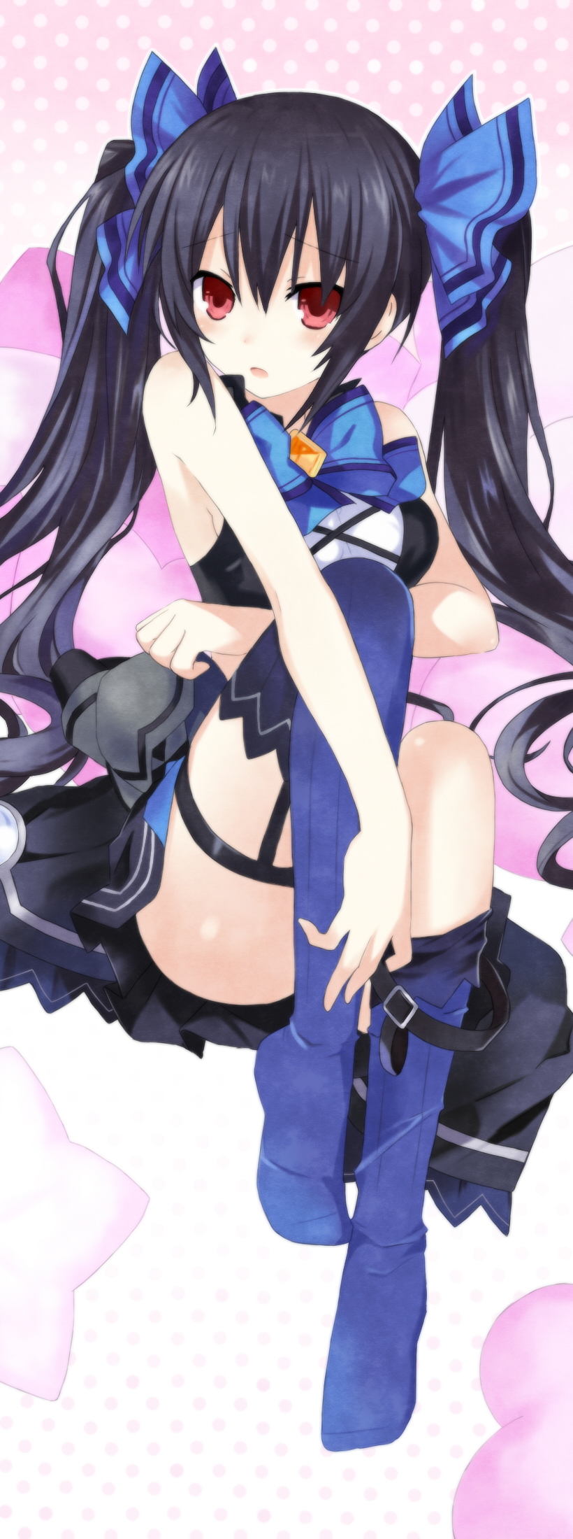 noire (neptune and 1 more) drawn by flankoi_(jiqingjie2008)