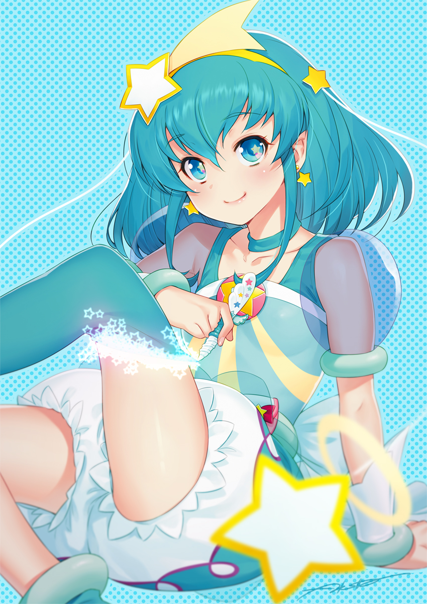 hagoromo lala and cure milky (precure and 1 more) drawn by kazuma_muramasa