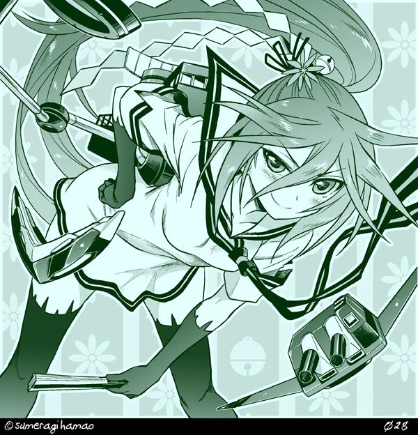 akebono and hatsuharu (kantai collection) drawn by sumeragi_hamao