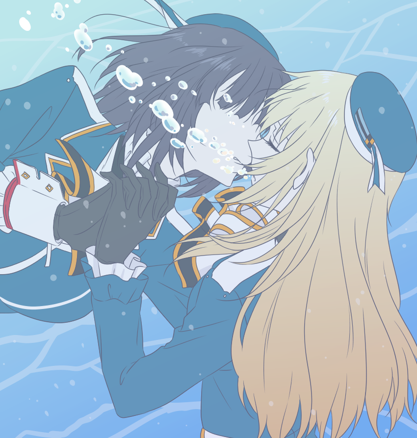 atago and takao (kantai collection) drawn by udon_(shiratama)