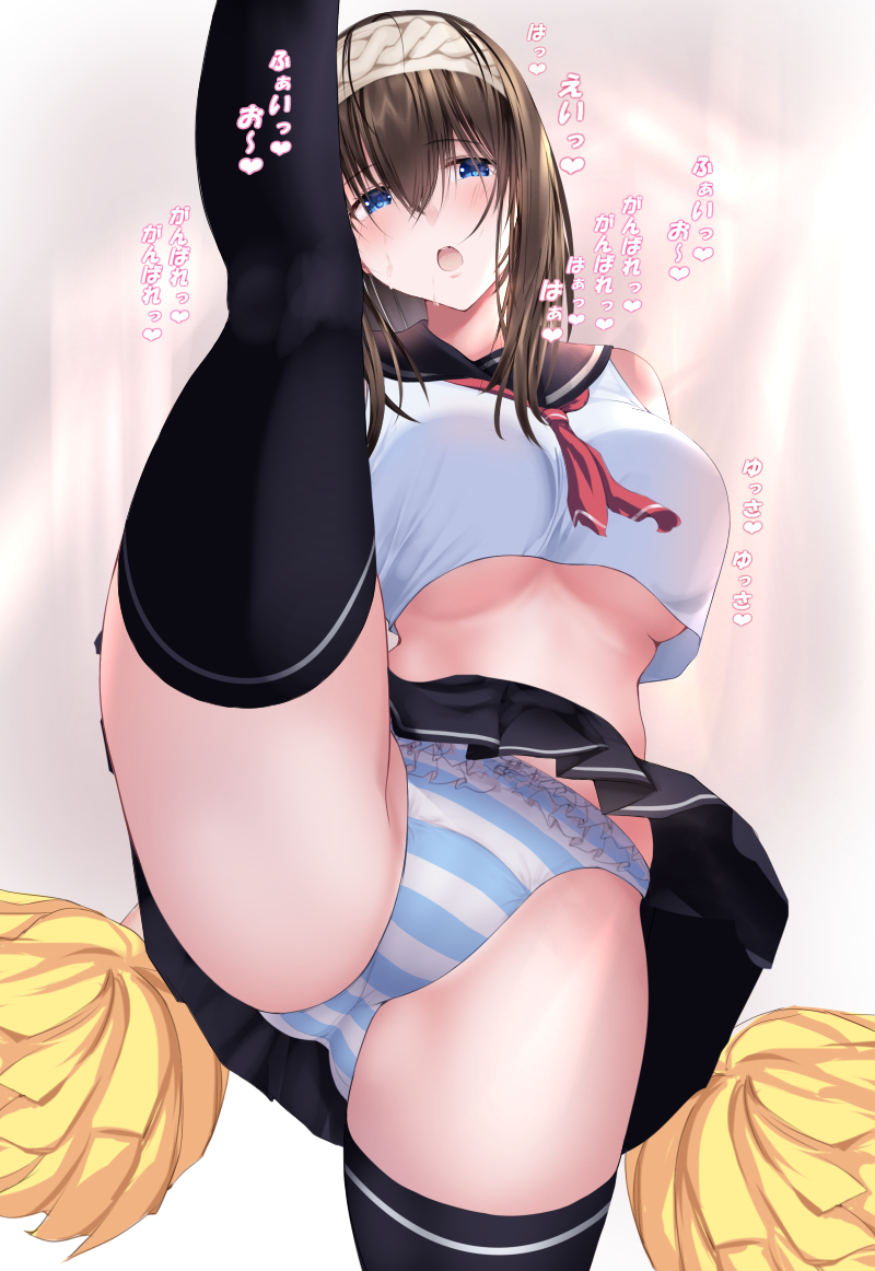 sagisawa fumika (idolmaster and 1 more) drawn by ponytail_korosuke