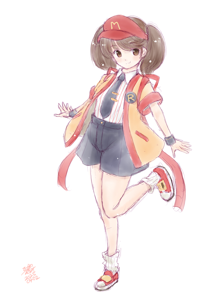 ryuujou and imadake dabuchi tabemi (kantai collection and 1 more) drawn by koshigaya_tatsumi